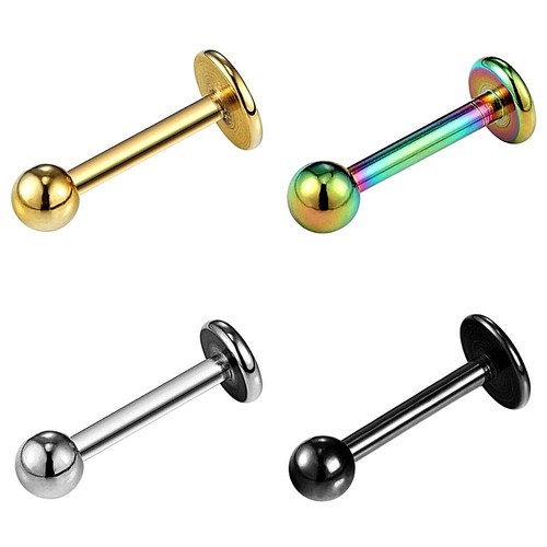 2mm lippenpiercing labret - 1,2mm,