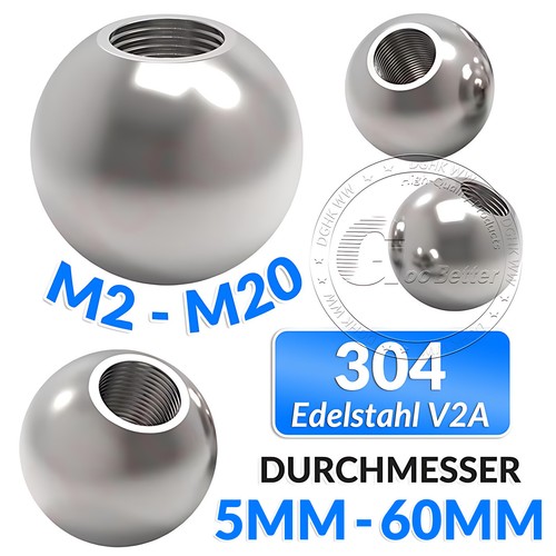 Edelstahl kugel 5mm 6mm 7mm - Ø,