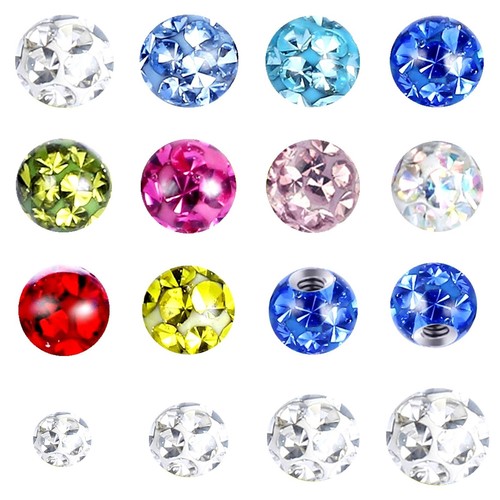3mm 8mm piercing kugel - 3mm,