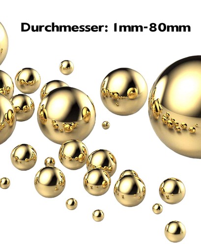 Massivem messing kugel - messing,