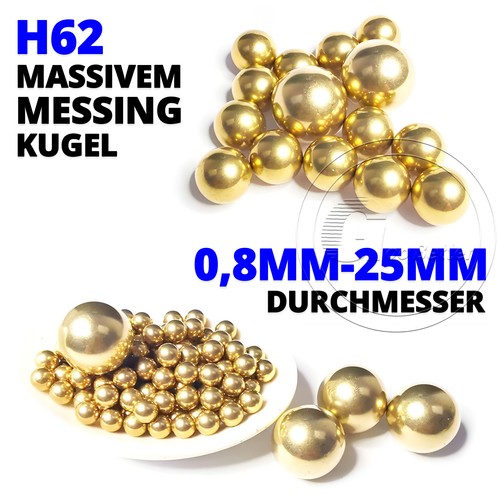 Massivem messing kugel - messing, Ø