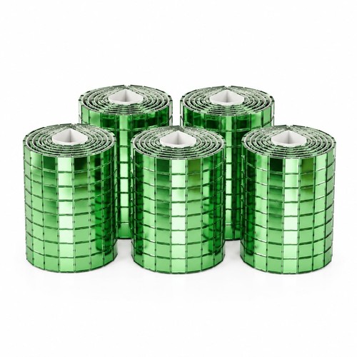 Blatt grüne spiegelfliesen - 5,